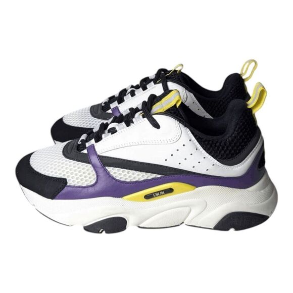 CHRISTIAN DIOR B22 'Violet White' Sneakers Size 40 - Picture 2 of 13